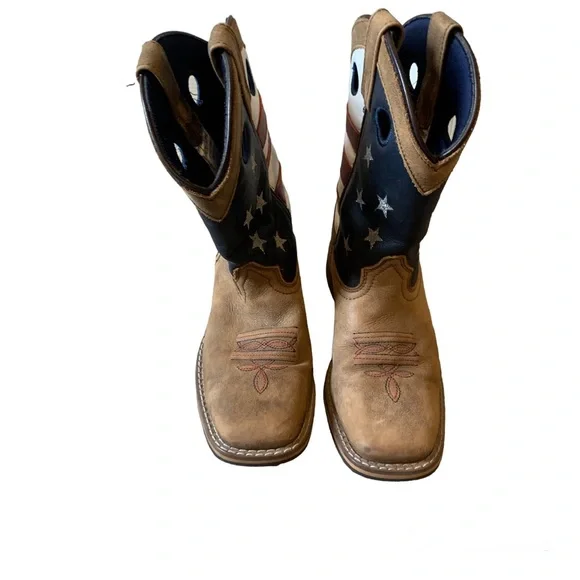 CODY JAMES Patriotic Cowboy Boots size 3D - Picture 4 of 6